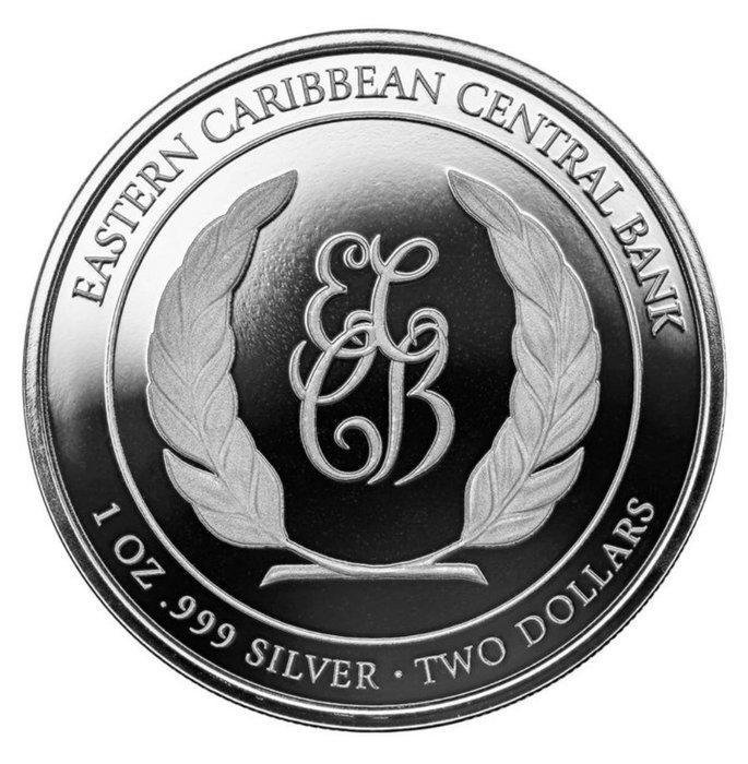 Oost-Caribische staten (Britse overzeese gebieden). 2, Postzegels en Munten, Munten | Europa | Niet-Euromunten