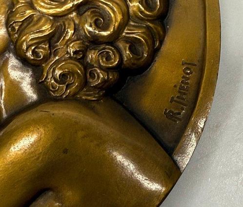 Faune à lAntilope, 1936, een eenzijdige Art Déco bronzen, Postzegels en Munten, Munten en Bankbiljetten | Toebehoren
