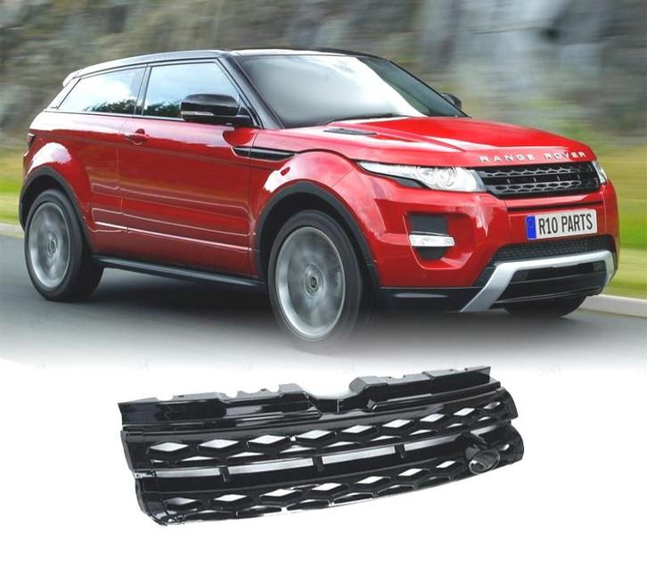 GRILLE RANGE ROVER EVOQUE NOIR BRILLANT, Auto-onderdelen, Carrosserie, Verzenden