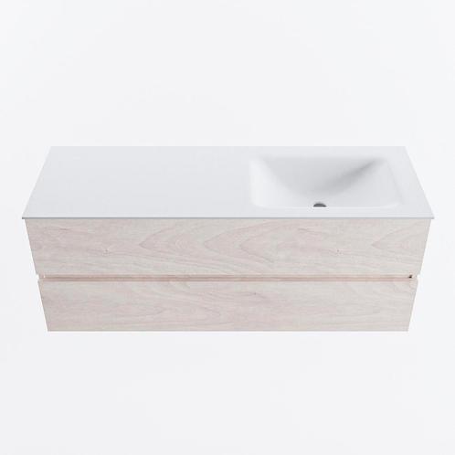 MONDIAZ VICA 130cm badmeubel onderkast Underlayment 2 lades., Doe-het-zelf en Bouw, Sanitair, Overige typen, Nieuw, Ophalen of Verzenden