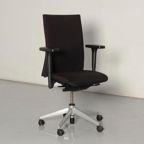 Haworth D5585 bureaustoel, zwart, 4D armleggers, Huis en Inrichting, Bureaustoelen, Ophalen of Verzenden