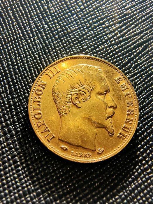 Frankrijk. Napoléon III. 20 Francs 1856-A, Paris (Zonder, Postzegels en Munten, Munten | Europa | Euromunten