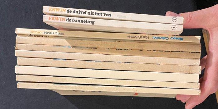 Hans G. Kresse strips - 4 complete series/one-shots uit de, Boeken, Stripverhalen