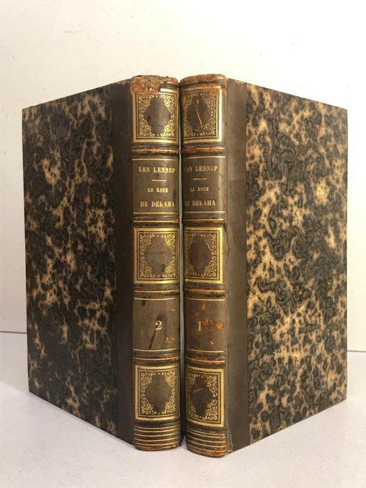 Jacob van Lennep - La Rose de Dekama. roman hollandais, Antiek en Kunst, Antiek | Boeken en Manuscripten