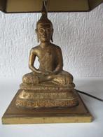 Lamp - Buddha-lamp - Bronzen verguld