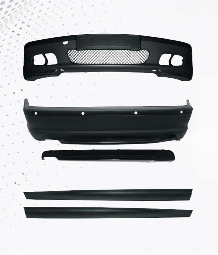 BMW E46 98-05 M-Tech bodykit – voor + achter + sideskirts, Auto-onderdelen, Carrosserie, Voor, Achter, Links, Rechts, Bumper, Nieuw
