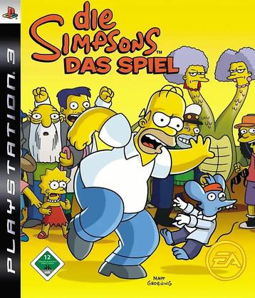 The Simpsons Game-Duits (PlayStation 3) Gebruikt, Ophalen of Verzenden