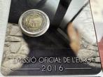 Andorra. 2 Euro 2016/2018 (6 stuks) (Zonder minimumprijs)