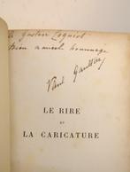 Signé; Paul Gaultier / Sully Prudhomme - Le Rire et la