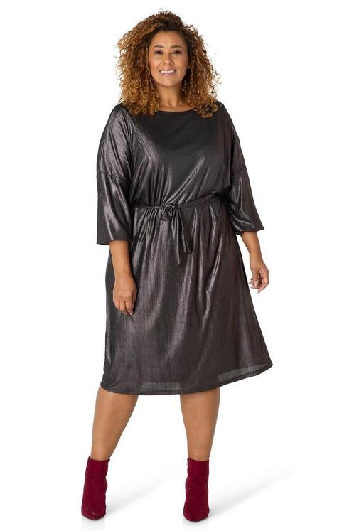 Jurk Ivy Bella shiny tricot1 (48)Maat 46/48 (XL) of groter, Kleding | Dames, Jurken, Overige kleuren, Nieuw, Maat 46/48 (XL) of groter