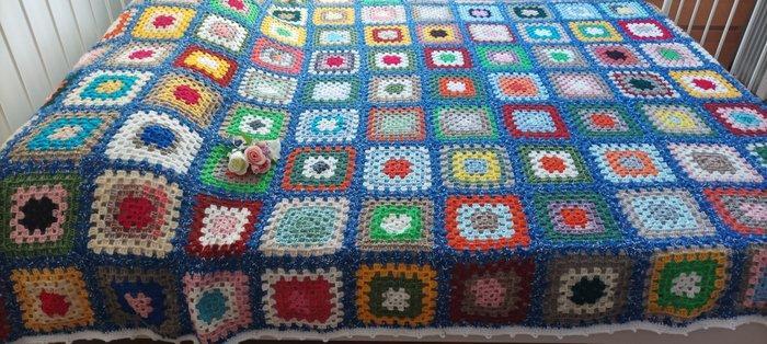 Beddegoed-deken, prachtig zoals in de tijd van de, Antiquités & Art, Tapis & Textile