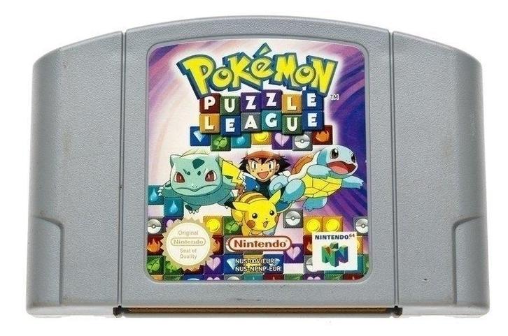 Pokemon Puzzle League [Nintendo 64], Consoles de jeu & Jeux vidéo, Jeux | Nintendo 64, Envoi