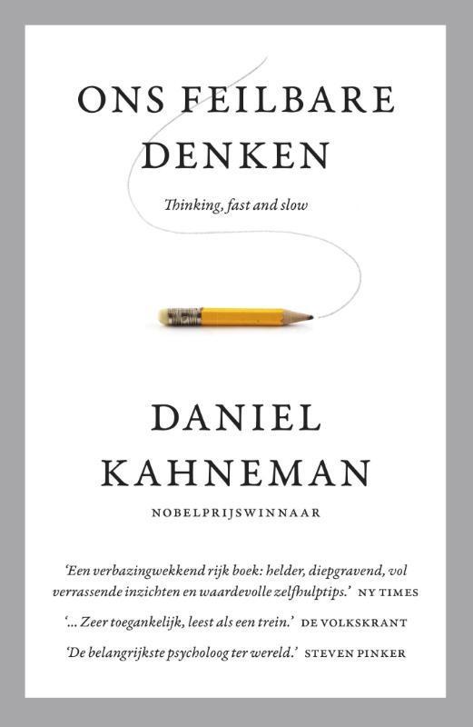 Ons feilbare denken 9789047006473 Daniel Kahneman, Boeken, Psychologie, Gelezen, Verzenden
