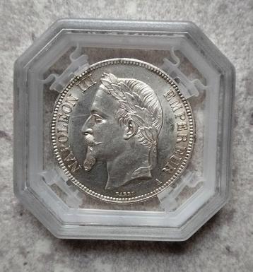 France. Napoléon III. 5 Francs 1868-A, Paris - GENI MS63