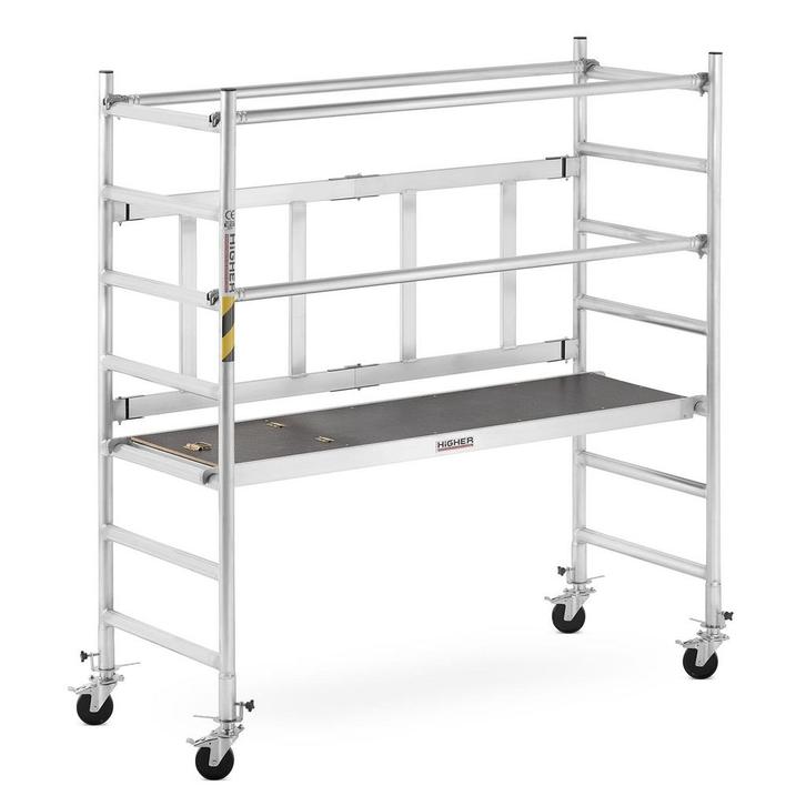 Opvouwbare rolsteiger - 200x70x200cm - max. 180 kg, Doe-het-zelf en Bouw, Steigers, Nieuw, Ophalen of Verzenden