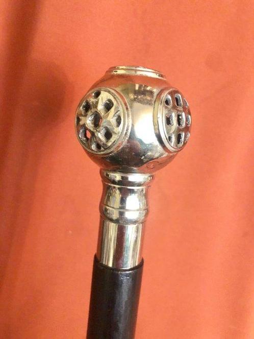 Canne de marche - Walking stick with a handle designed as an, Antiquités & Art, Antiquités | Autres Antiquités