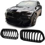 Nieren Enkelspijls Grill Set Glanzend Zwart BMW X2 F39 B6425, Nieuw, Voor, BMW