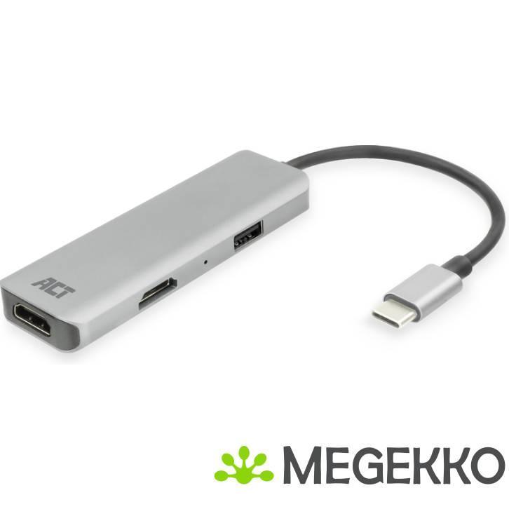 ACT USB-C 4K multiport adapter voor 2 HDMI schermen. USB-A, Informatique & Logiciels, Ordinateurs & Logiciels Autre, Envoi