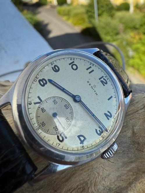 Zenith - military - Zonder Minimumprijs - Heren - 1900-1949, Handtassen en Accessoires, Horloges | Antiek