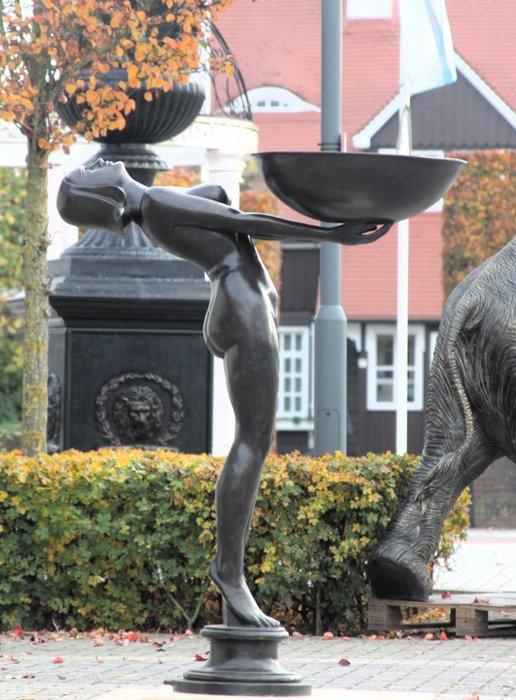 Fontein - 2025 - Brons art deco fontein, Antiek en Kunst, Curiosa en Brocante