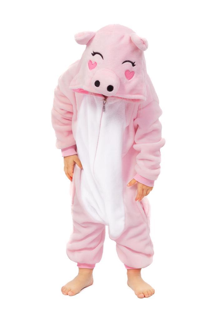 Onesie Varken Pakje 116-122 Varkenspak Kostuum Roze Big Pak, Kinderen en Baby's, Carnavalskleding en Verkleedspullen, Nieuw, Ophalen of Verzenden