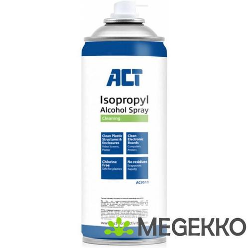 ACT Isopropyl Alcohol spray, 400ml, Maison & Meubles, Produits de nettoyage, Envoi