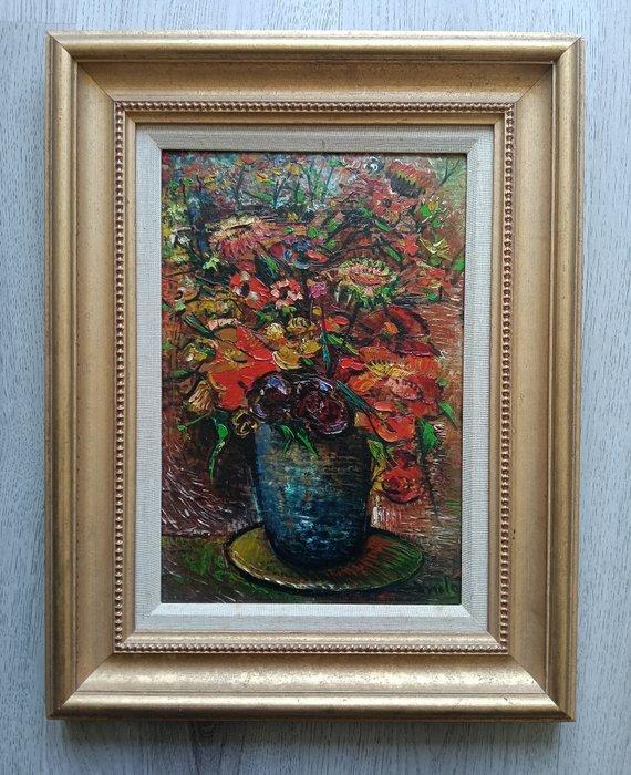 Jacques Mels (1899-1974) - Stilleven met bloemen, Antiek en Kunst, Kunst | Schilderijen | Klassiek