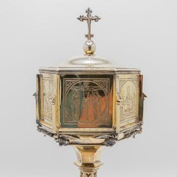 Ciborie dargent, R Voss Roermond - Argent - 1850-1900
