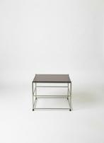 USM Haller - Bijzettafel - Chroom, Polycarbonaat, Antiek en Kunst
