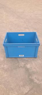 60x40x32 kunststof bak blauw PP open handgrepen korte en, Doe-het-zelf en Bouw, Kratten en Dozen, Ophalen of Verzenden, Nieuw