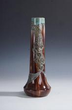 Faienceries de Thulin - Vase - Vase Art Nouveau avec décor