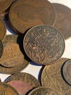 Wereld. Large Mixed World Coin Lot 1800s-1900s (Zonder, Postzegels en Munten