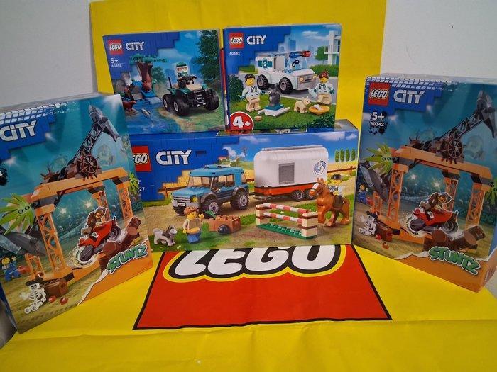 Lego Set - City - 60327, 60382, 60394, 60342 - Misb/Ritirati, Kinderen en Baby's, Speelgoed | Duplo en Lego