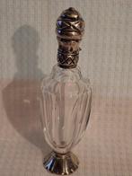 Flasque (2) - Flacon de parfum en cristal hollandais, avec