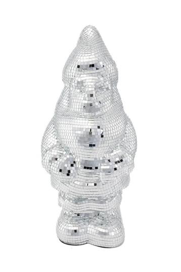 Kabouter Spiegeltjes Zilver Tuinkabouter Discobal Pop Beeld beschikbaar voor biedingen