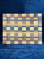 Dienblad - Snijplank met meerdere houtsoorten in massief