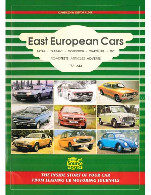 EAST EUROPEAN CARS, TATRA-TRABANT-MOSKVITCH-WARTBURG-ETC,, Livres, Autos | Livres