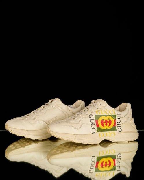 Gucci - Rhyton GG monogram - Sneakers - Taille : EU 41, Kleding | Heren, Schoenen