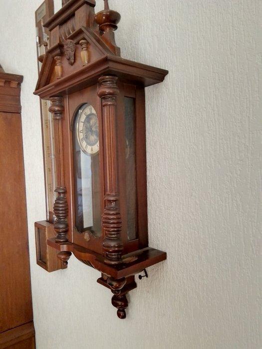 Klok - Hout - 1900-1910, Antiek en Kunst, Antiek | Klokken