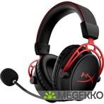 HyperX Cloud Alpha Zwart Rood Draadloze Gaming Headset, Verzenden