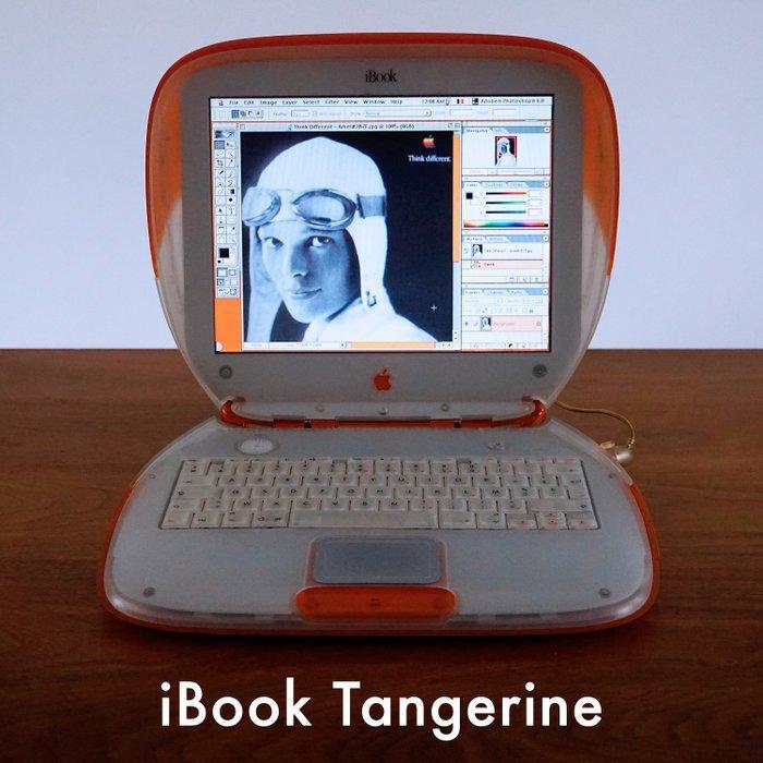 Apple iBook G3 TANGERINE CLAMSHELL (incl. YoYo) - QWERTY -, Consoles de jeu & Jeux vidéo, Consoles de jeu | Accessoires Autre