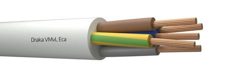 Draka VMVL 5G2.5 Câble En Vinyle Flexible Classe 5 Eca -, Doe-het-zelf en Bouw, Elektriciteit en Kabels, Verzenden