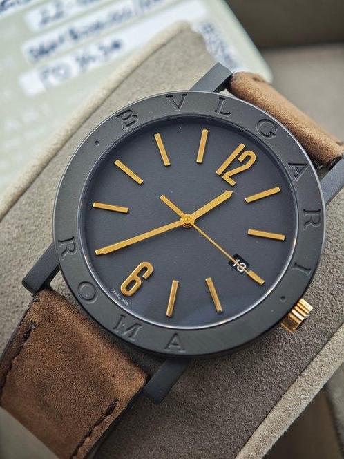Bvlgari - Solotempo - 103219 - Homme - 2021, Handtassen en Accessoires, Horloges | Heren