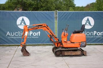 Veiling: Minigraver Hitachi Diesel, Ophalen
