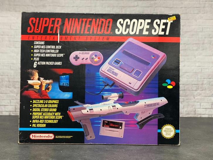 Super Nintendo Starter Pack - Scope Set [Complete], Games en Spelcomputers, Spelcomputers | Nintendo Super NES, Verzenden