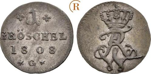 1 Groeschel Glatz 1808 G Preussen Pruisen: Friedrich Wilh..., Postzegels en Munten, Munten | Europa | Niet-Euromunten, België