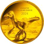 Congo. 100 Francs 2024 Utahraptor - Prehistoric Life, Postzegels en Munten, Munten | Europa | Niet-Euromunten