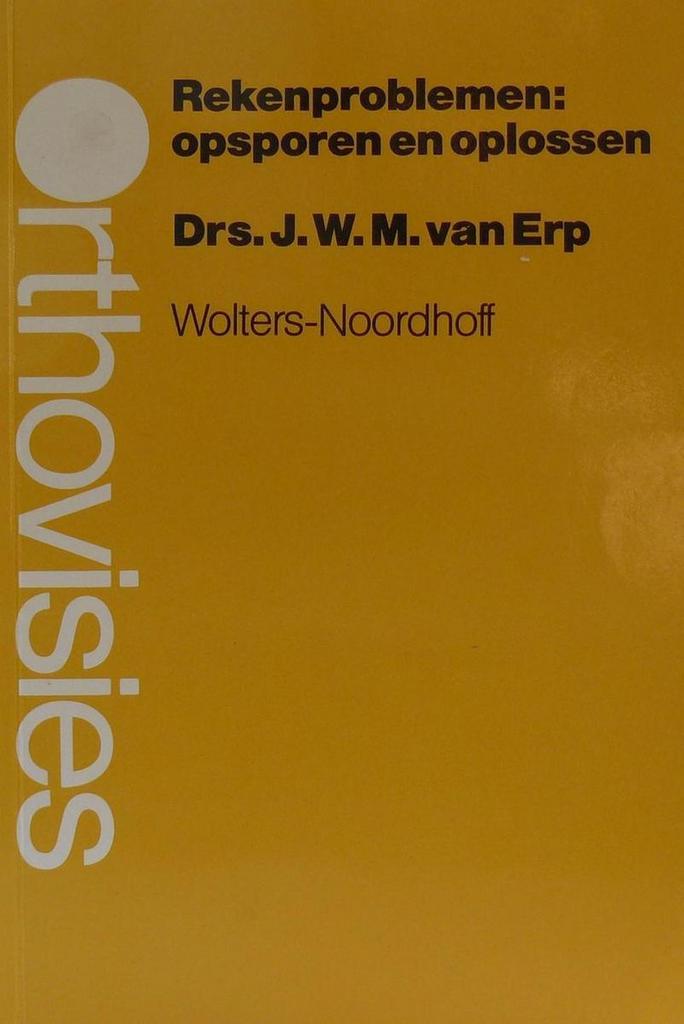 Rekenproblemen / Orthovisies / 6 9789001674151, Boeken, Politiek en Maatschappij, Gelezen, Verzenden