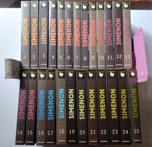 George Simenon - Tout Simenon, Oeuvre complète, voll. 1-25 -, Antiek en Kunst, Antiek | Boeken en Manuscripten