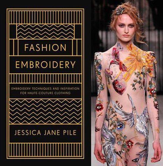 Fashion Embroidery 9781849944748 Jessica Pile, Livres, Langue | Anglais, Envoi